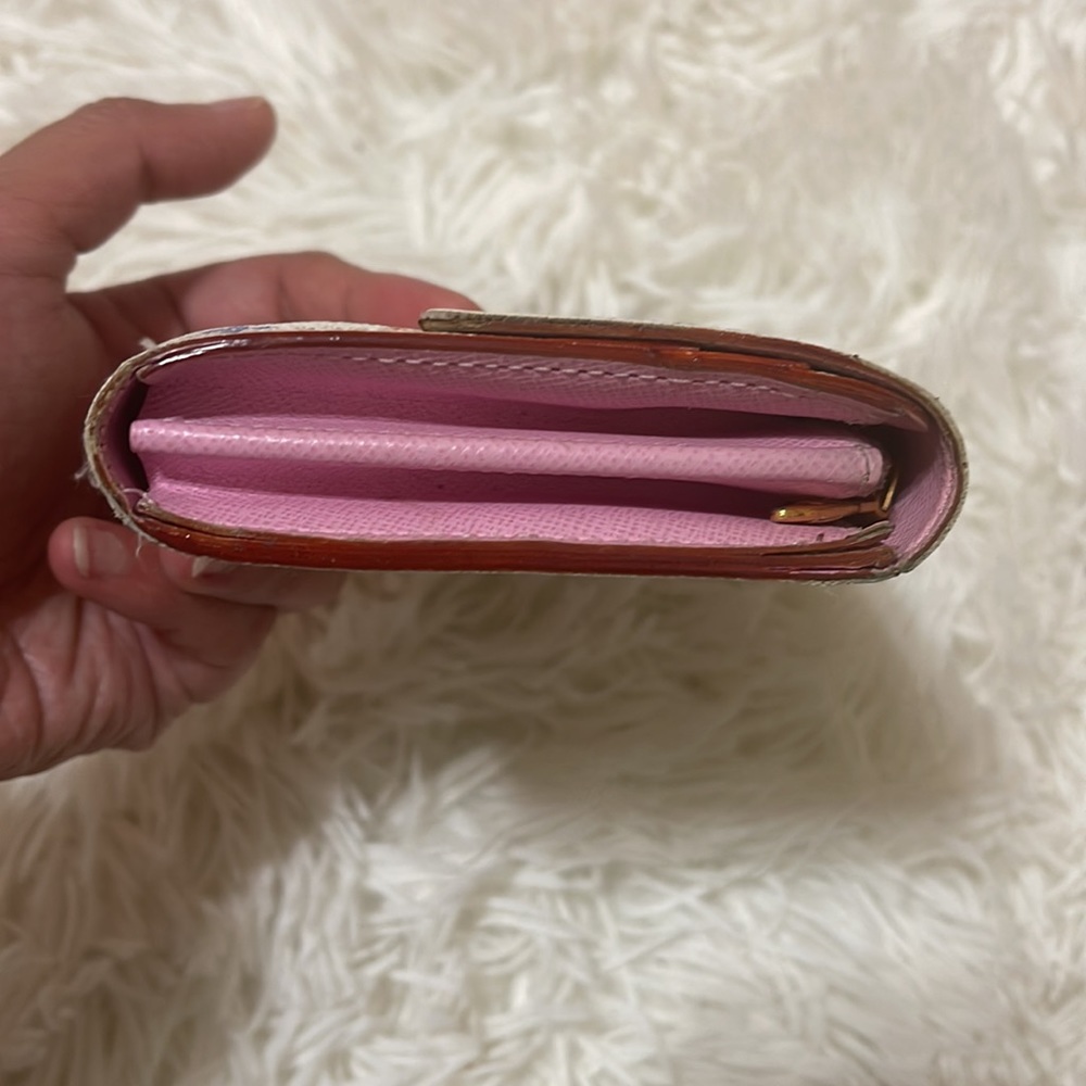 Auth. Louis Vuitton Multicolor Sarah Wallet - Picture 5 of 17